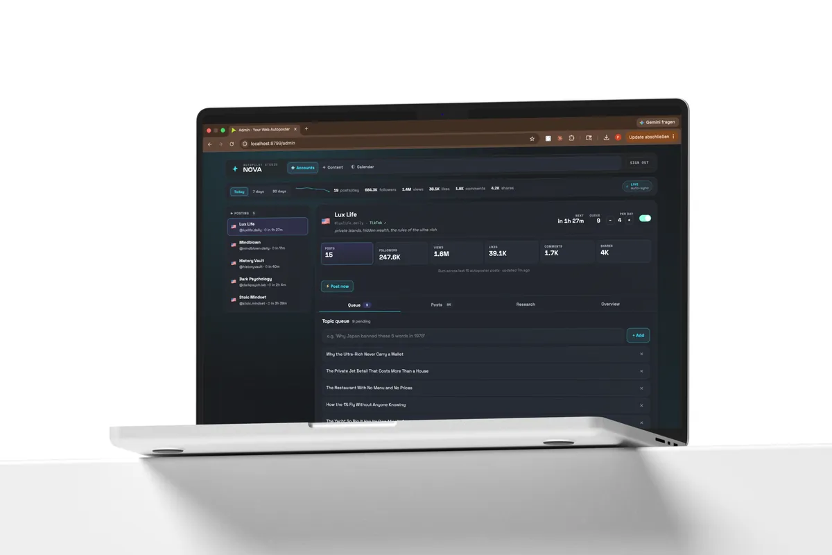 Content Engine – KI-Content-Pipeline